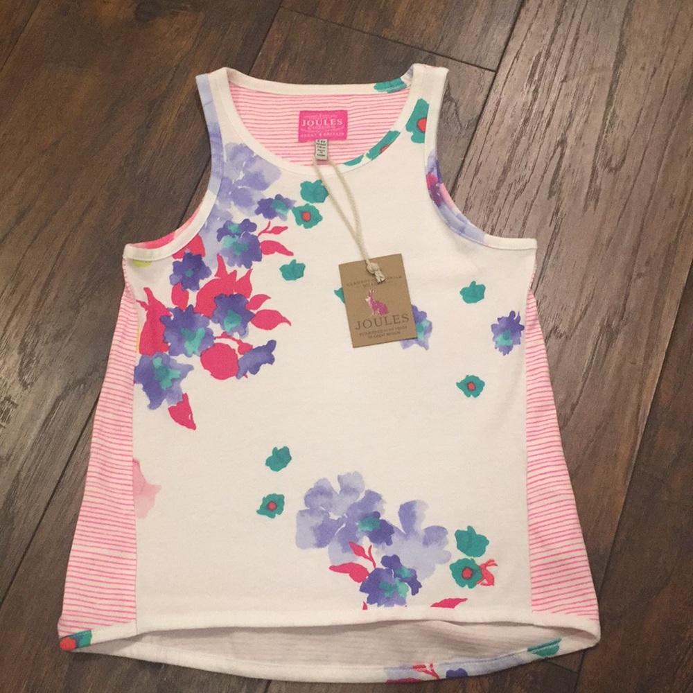 Joules Floral & Stripe Tank